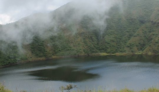 mt bisoke crater lake